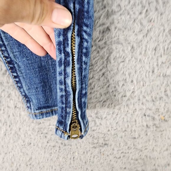 Abercrombie & Fitch Jeans Womens 24 Medium Wash Stretch Low Rise Skinny - Picture 8 of 12
